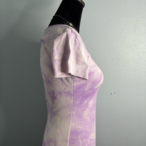 Heart Hips Lavender Tie-Dye Mini Dress - Picture 3 of 5